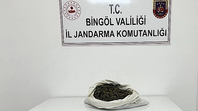 Bingöl'de jandarmadan uyuşturucu operasyonu
