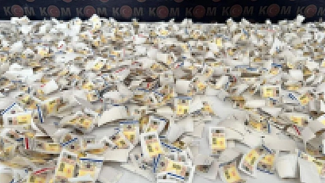 Bingöl'de kaçak sigara ele geçirildi