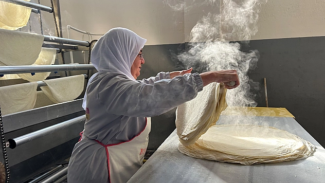Bingöl'de kadın kooperatifinden büyük başarı: Tonlarca yufka ve yöresel ürünler üretiyor