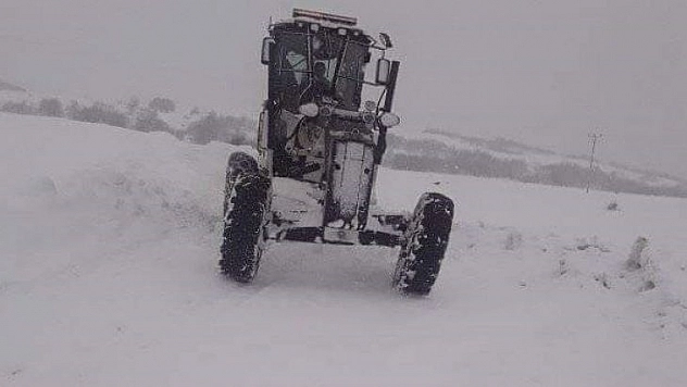 Bingöl'de kapalı köy yolu kalmadı
