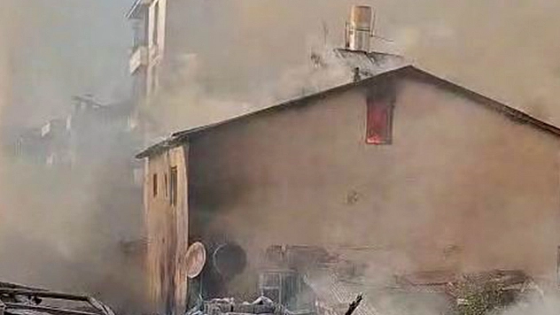 Bingöl'de korkutan yangın