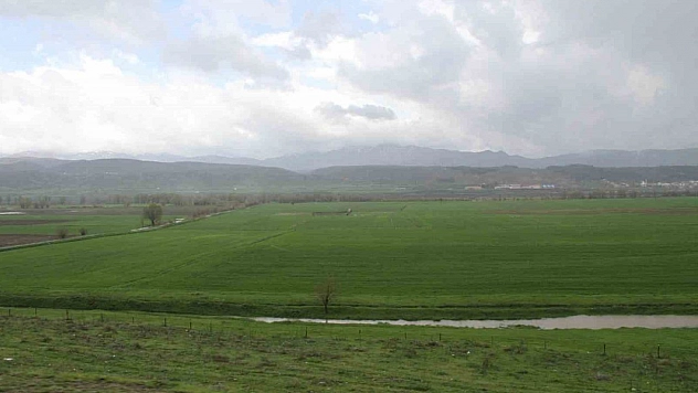 Bingöl'de sağanak yağış sonrası tarım arazileri incelendi