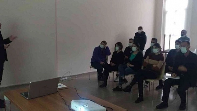 Bingöl'de temel afet eğitimleri sürüyor