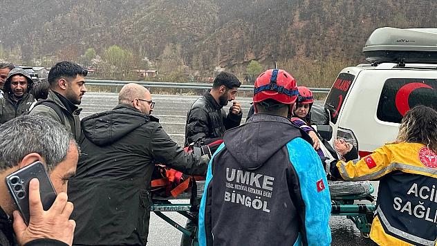 Bingöl'de trafik kazası: 5 yaralı