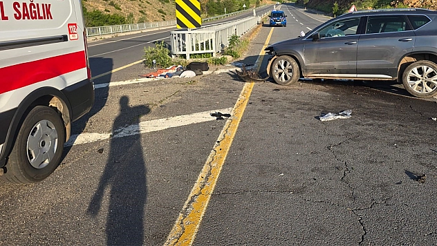 Bingöl'de trafik kazası 5 yaralı