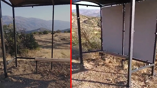 Bu kadarına da pes! Duraklara ait koruma plakaları çalındı