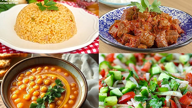 Bugün ne yapacağız diye düşünmeyin! İşte Elazığlılar için iftar menüsü