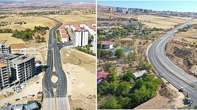 Çaydaçıra-Şahinkaya Yeni Bağlantı Yolu'nda Çalışmalar Tamamlandı