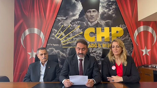 CHP Elazığ İl Başkanlığı'ndan Açıklama