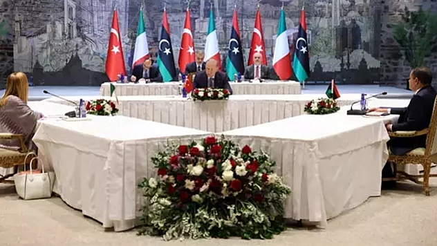 Cumhurbaşkanı Erdoğan, Meloni ve Dibeybe'yi kabul etti