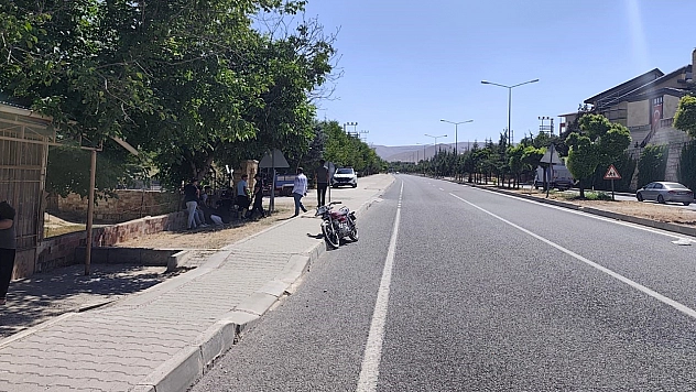 Darende'de trafik kazası