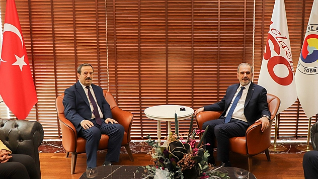 Deftardar Bağsız'dan Başkan Alan'a ziyaret
