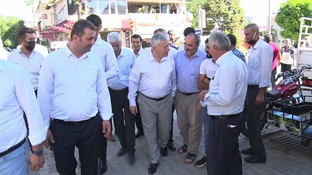 Demirbağ'a Baskil'de yoğun ilgi