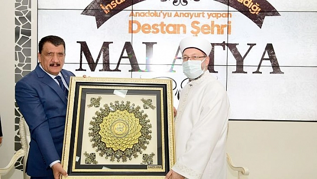 Diyanet İşleri Başkanı Erbaş'tan Başkan Gürkan'a ziyaret