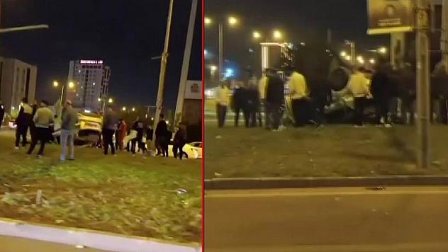 Diyarbakır'da araç takla attı: 1 yaralı