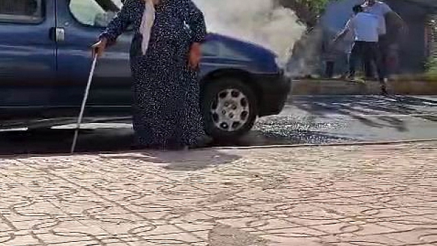 Diyarbakır'da faciadan dönüldü