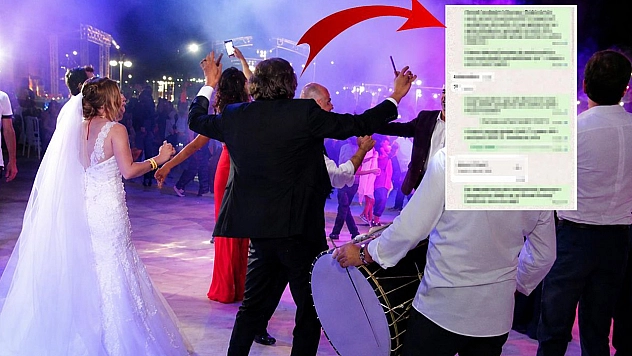 Düğün sonrası şoke eden mesaj: '4 kişi yemek yediniz, 5000 TL daha gönderin'