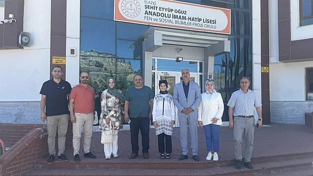 Eğitim-Bir-Sen Elazığ 1 Nolu Şube'den LGS şampiyonlarına ziyaret