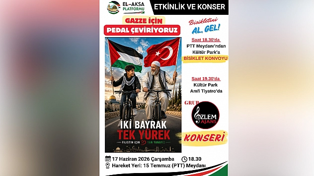El-Aksa Platformu'ndan Gazze'ye destek konvoyu ve konseri