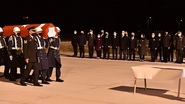 El Bab şehidinin cenazesi memleketi Afyonkarahisar'a götürüldü