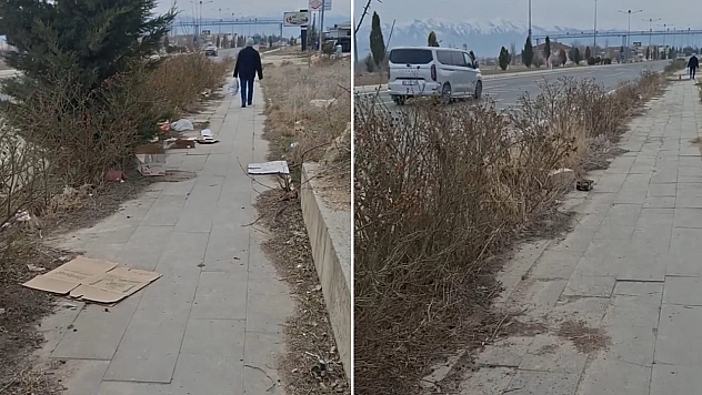 Elazığ'a yakışmayan görüntüler..