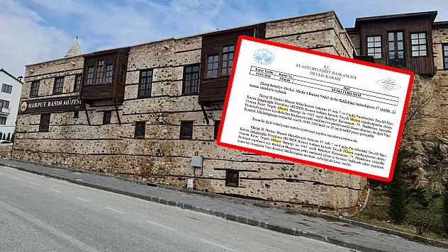 Elazığ'a yeni müze müjdesi: Tarihi konakta yeni müze dönemi başlıyor
