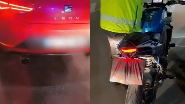 Elazığ abart egzoz bulunan 81 araç trafikten men edildi: 901 bin lira ceza