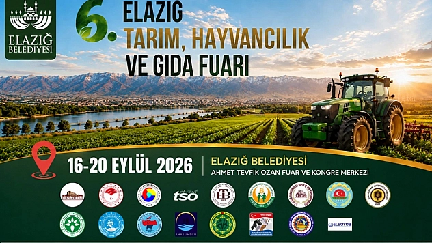 Elazığ Belediyesi 6. Tarım Fuarı başlıyor