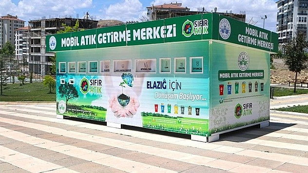 Elazığ Belediyesi Mahallelere Mobil Atık Merkezleri Yerleştiriyor