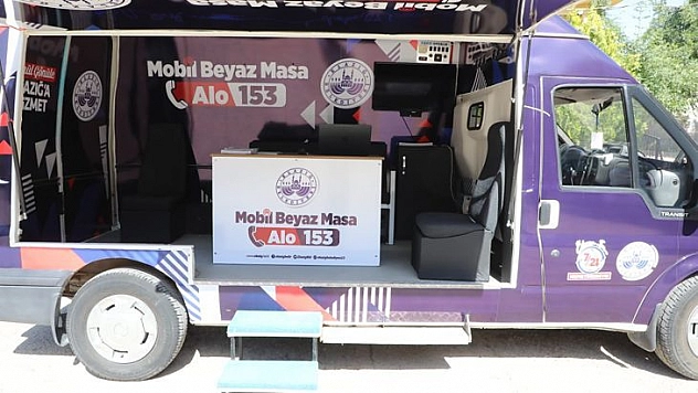 Elazığ Belediyesi Mobil Beyaz Masa Fevzi Çakmak Ve Kültür Mahallelerinde