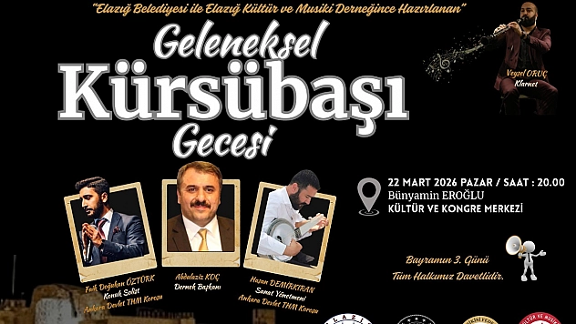 Elazığ Belediyesi'nden Bayrama Özel Kürsübaşı programı