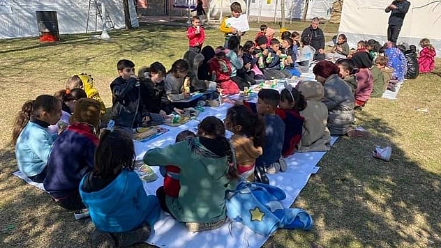 Elazığ Belediyesi'nden depremzede çocuklara yönelik piknik
