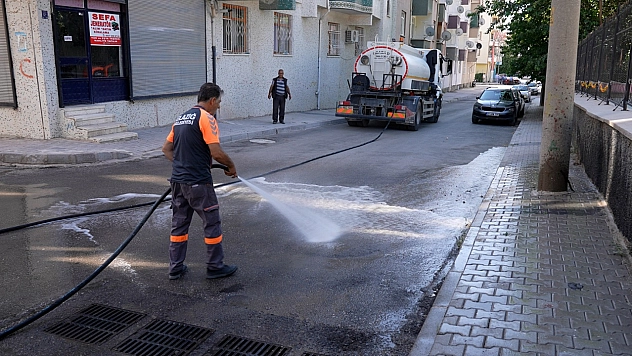 Elazığ Belediyesi'nden Olgunlar Mahallesi'nde kapsamlı temizlik