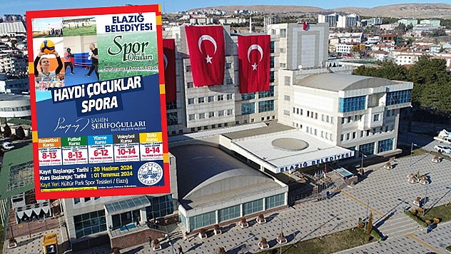 Elazığ Belediyesi'nden Yaz Tatili Hediyesi