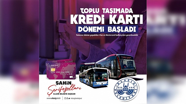 Elazığ Belediyesi Ulaşımda Büyük Kolaylık Sağlayacak Bir Yeni Uygulamayı Daha Hayata Geçirdi