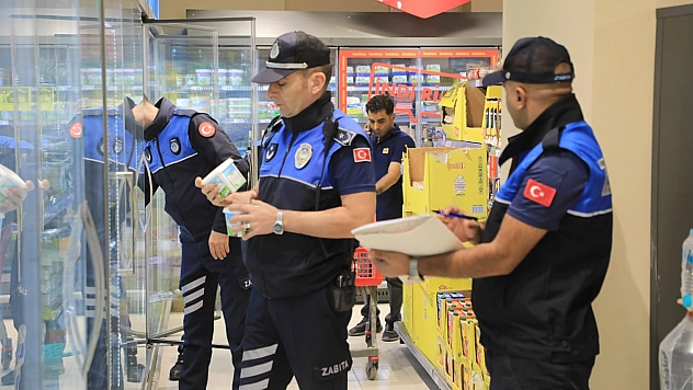 Elazığ Belediyesi Zabıta ekiplerinden sıkı denetim