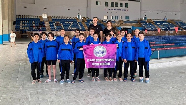 Elazığ Belediyespor'dan yüzmede önemli başarı