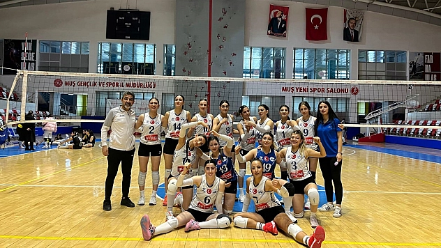 Elazığ Belediyespor Kadın Voleybol Takımı, Muş deplasmanından galibiyetle ayrıldı