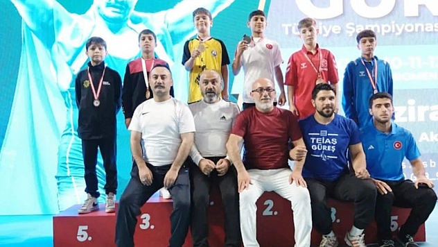 Elazığ Belediyespor kulübü sporcusu, Türkiye ikincisi oldu