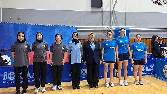 Elazığ Belediyespor Masa Tenisi Kadın Takımı'na Süper Lig'de rakip dayanmıyor!