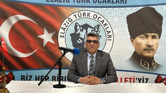 Elazığ cadde ve sokakları Türkçülük temalı görsellerle donatıldı