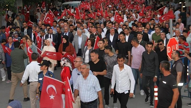 Elazığ'da 15 Temmuz Demokrasi ve Milli Birlik Günü törenle kutlandı