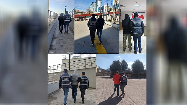 Elazığ'da 18 Şüpheli Şahıs Tutuklandı