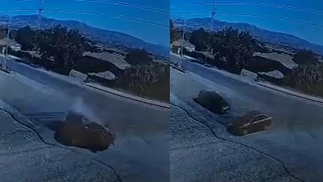 Elazığ'da 2 kişinin öldüğü kaza kamerada