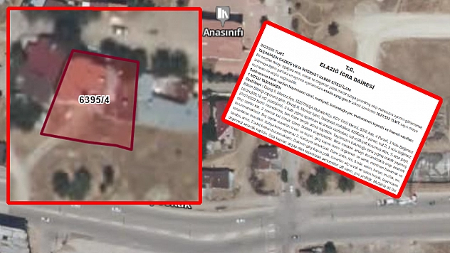 Elazığ'da 3+1 daire icradan satışa çıkıyor! 970 bin TL'ye satılacak... İşte şartlar