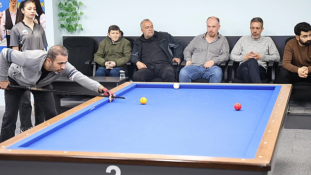 Elazığ'da 3 Bant Bilardo şampiyonası sona erdi