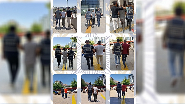 Elazığ'da 43 Firari Hükümlü Yakalandı 