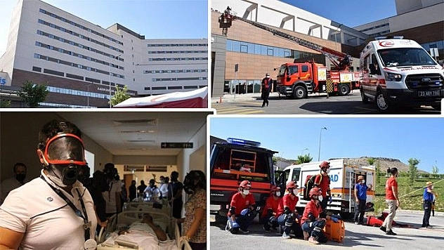 Elazığ'da 6.8'lik deprem tatbikatı gerçeğini aratmadı