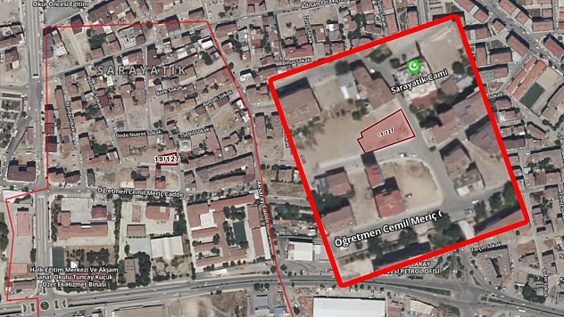 Elazığ'da 7 kat imarlı arsa uygun fiyata satışta! 1 Milyon 336 Bin TL'ye icradan satışa çıkarıldı