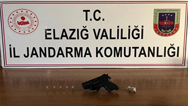 Elazığ'da 8 yıl kesinleşmiş hapis cezası bulunan şüpheli yakalandı